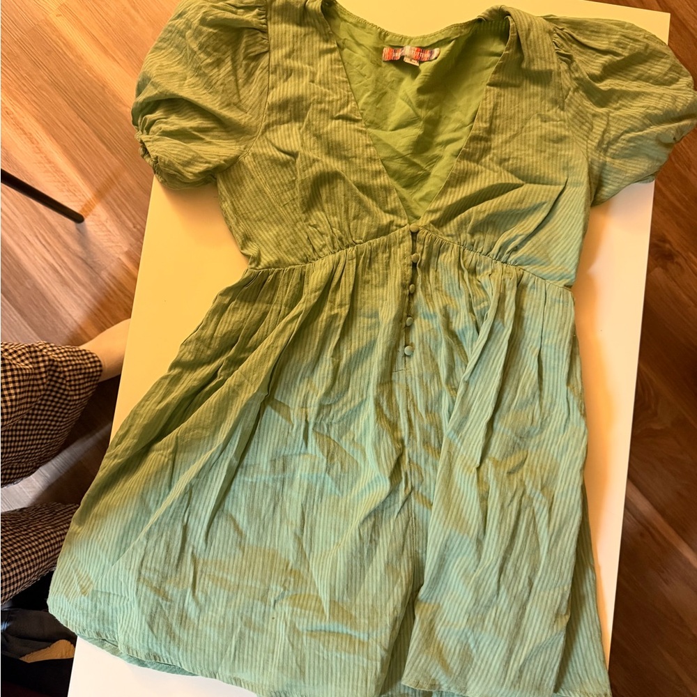 Green urban outfitters romper